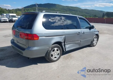 2001 Honda Odyssey Ex from USA, damaged, VIN 2HKRL18601H502279